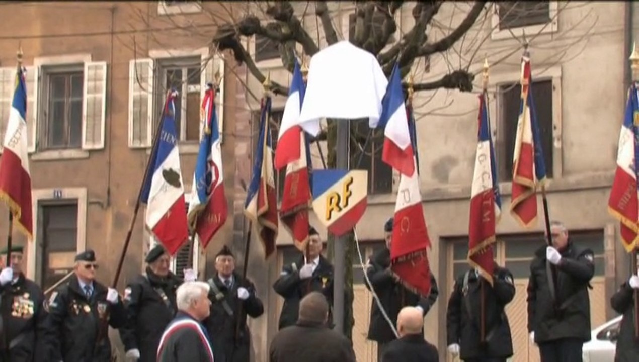 Inauguration de la Place des Anciens Combattants d'AFN.