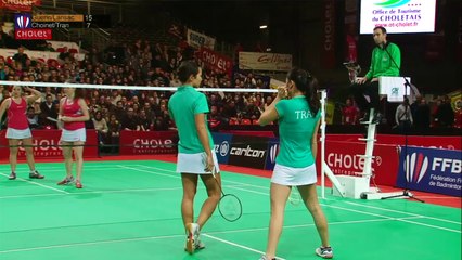 Championnats de France Cholet 2014 finale double femmes