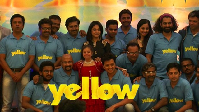 Marathi Movie Yellow - Press Conference - Riteish Deshmukh, Mahesh Limaye, Mrunal Kulkarni!