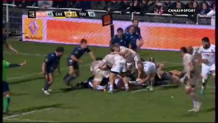 Fin de match Castres - Toulouse