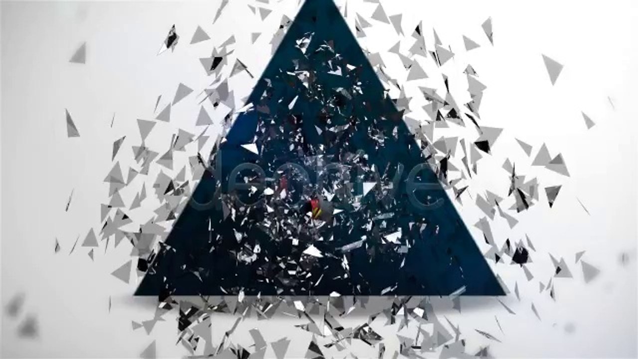 Shape Logo Sting - After Effects Template