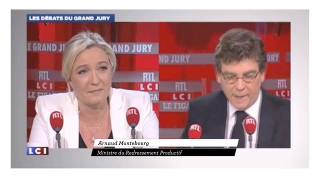 Montebourg à Le Pen : Les chiens ne font point des chats