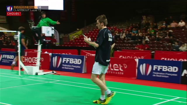 Championnats de France Cholet 2014 finale simple hommes