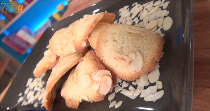 Recette des Tuiles aux amandes - 750 Grammes
