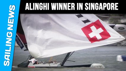 Alinghi winner in Singapore | Extreme Sailing Series 2014