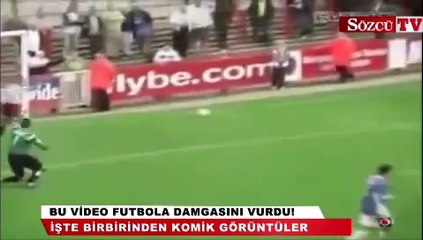 Bu video futbola damgasını vurdu!