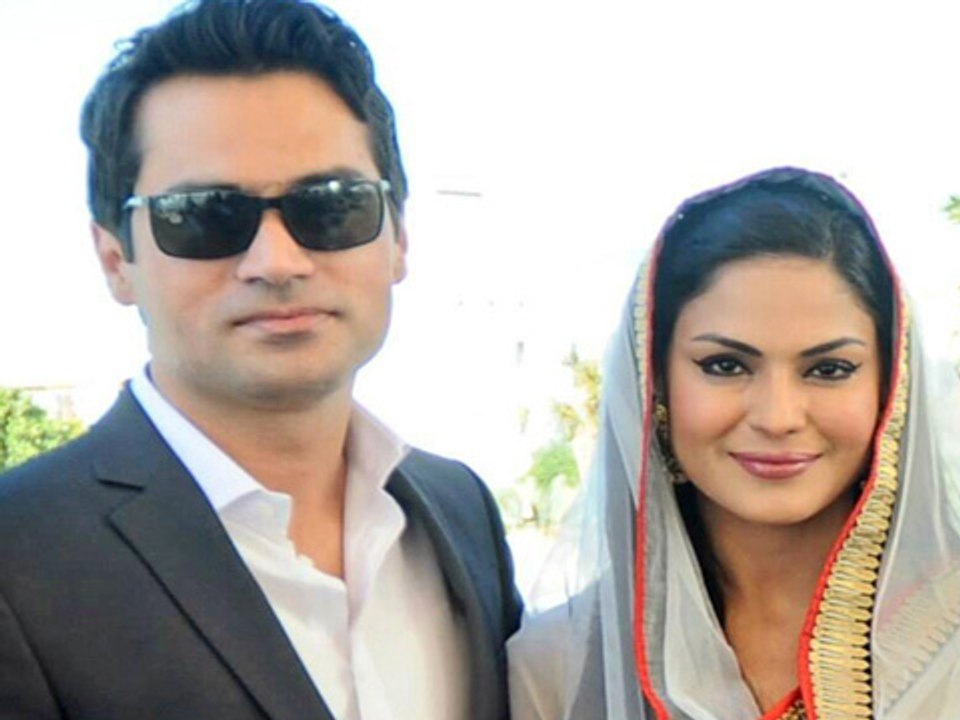 Veena Maliks White Wedding