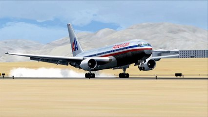 FSX American Boeing 767 @ Sharm El Sheikh ( HD )