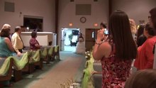 Bride Sings _Look at Me_ Down the Aisle - Ryan _ Arianna_s W