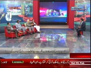 Beyond HeadLines (Muzakrat Ka Drama Khatam ..... Operation Ka Aghaz) 22 February 2014 Part-2