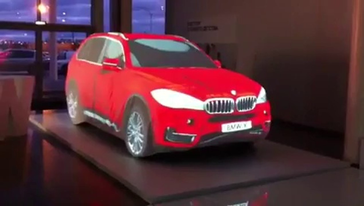 Amazing Lighting on the car by BMW