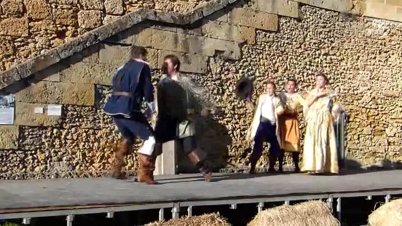 Restitution stage d'escrime artistique. Frédéric Trin