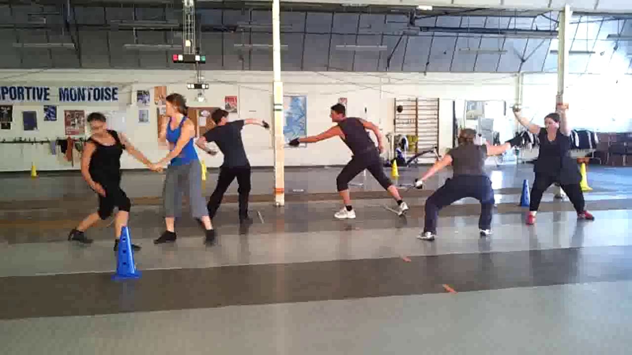 Stage d'escrime artistique. Mont de Marsan. Frédéric Trin