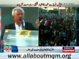 Nihal Hashmi(PML-N ) speech at solidarity rally in Karachi to express solidarity with armed forces