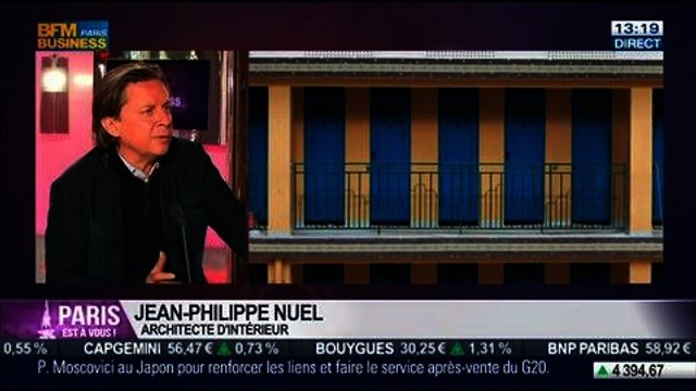 Le Paris de Jean-Philippe Nuel, architecte d'intérieur, dans Paris est à vous – 24/02