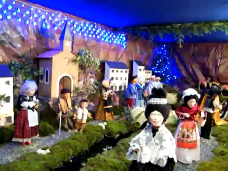 Crêche de Noël 2012 en la Basilique de Notre Dame de Marceille (AUDE)