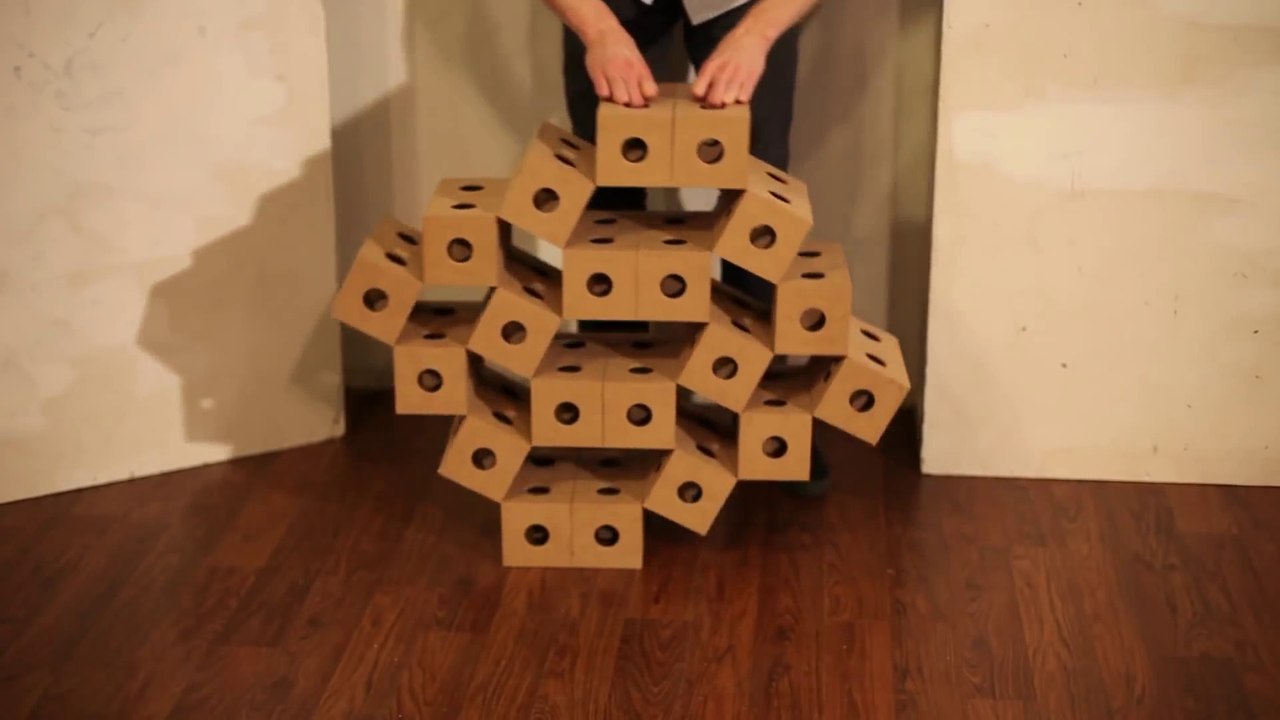 Wooden Ghostcube Can Be Manipulated In Countless Ways