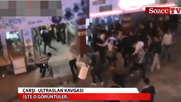 Elazığ'da Çarşı-Ultraslan kavgası
