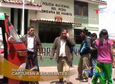 En Huanta, la policía capturó a cuatro integrantes de la banda que asaltó en la carretera Huanta – Huancayo a trabajadores municipales que trasladaban más de cien mil nuevos soles.