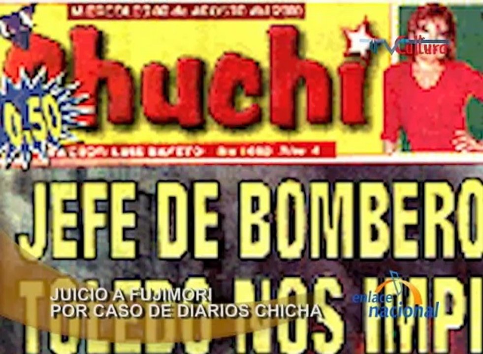 Entrevista sobre el juicio a Fujimori por caso de diarios chicha