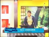 Mazedar Morning with Yasmin Mirza on Indus TV 24-02-2014 part 05