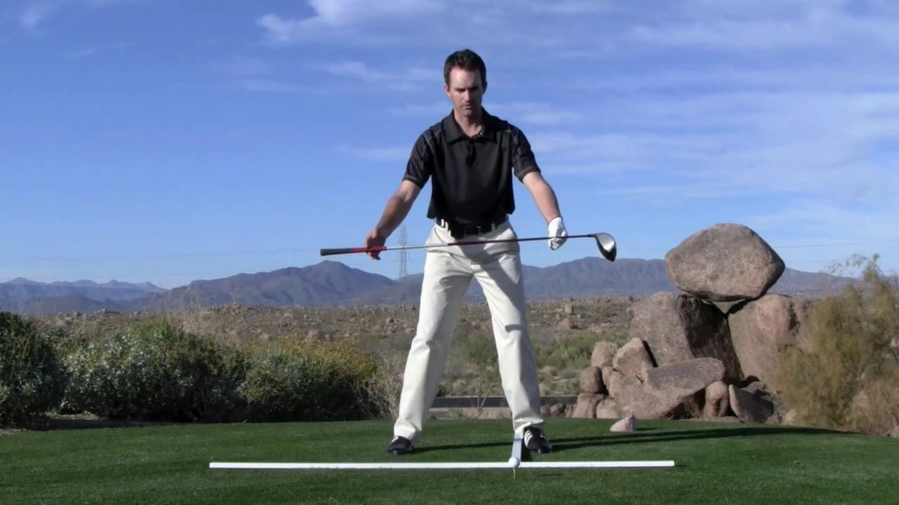 Golf Instruction - Driver setup and stance