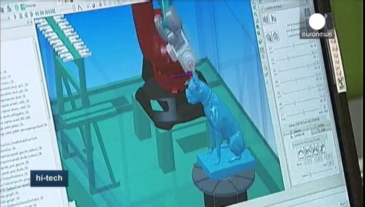 Il robot scultore