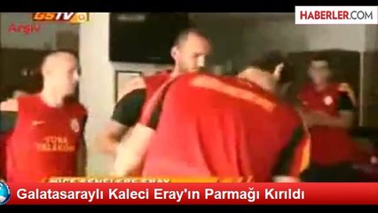 Galatasaray'da Kaleci Eray İşcan'ın Parmağı Kırıldı