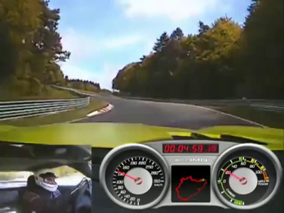 Mercedes SLS AMG Electric Drive   Nürburgring Lap Record