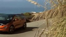 BMW i3 Concept Coupe Driving scenes Malibu Beach