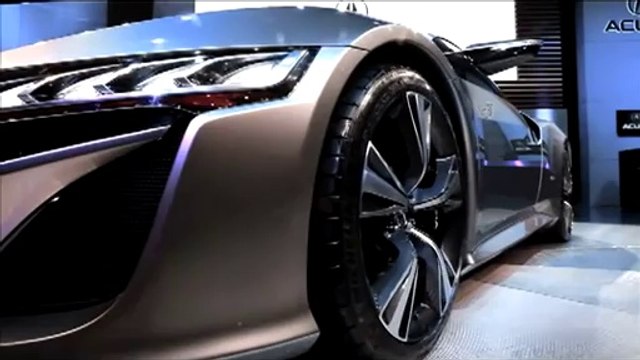 Honda NSX Hybrid Supercar Concept revealed @ Detroit