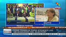 CNE Ecuador demostró su gran capacidad organizativa: Tibisay Lucena