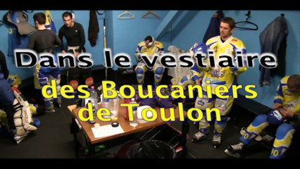 Dans le vestiaire des Boucaniers