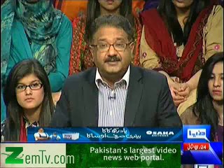 Mazaaq raat on Dunya News – 24th February 2014