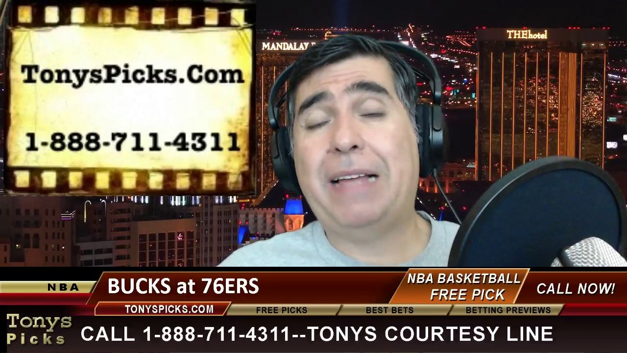 Philadelphia 76ers vs. Milwaukee Bucks Pick Prediction NBA Pro Basketball Odds Preview 2-24-2014