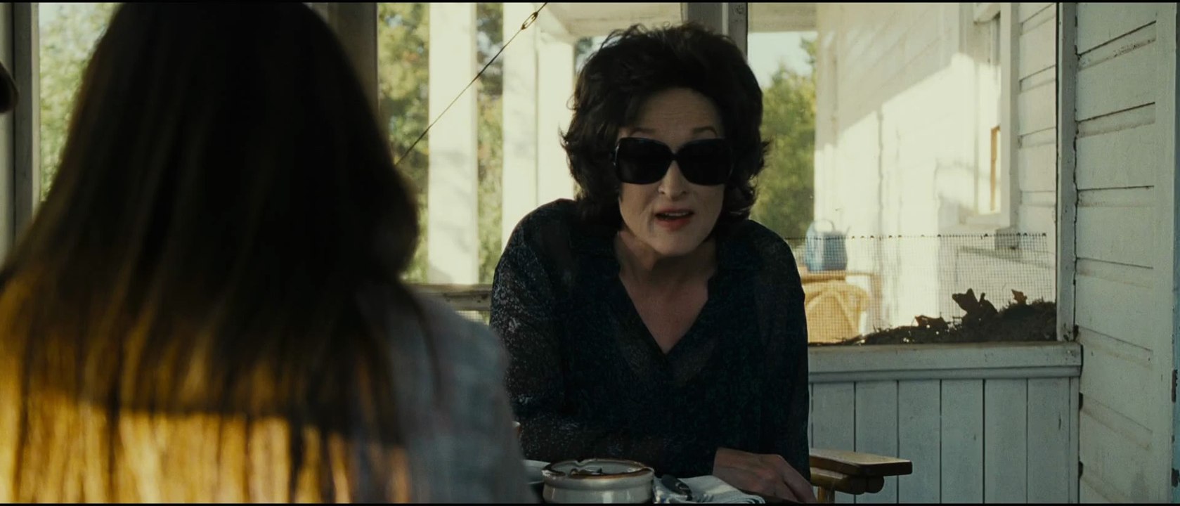 UN ETE A OSAGE COUNTY - Extrait #4 PETIT-DÉJEUNER SOUS LA VÉRANDA. (MERYL STREEP ET JULIA ROBERTS) [VF|HD1080p]