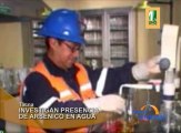 En Tacna, el representante de la Dirección Regional de Salud estudia posibles daños por presencia de arsénico en el agua que consume la población.