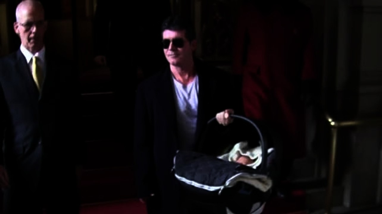 Simon Cowell Takes Lauren Silverman & Son Eric To Miami