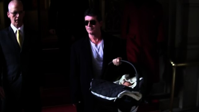 Simon Cowell Takes Lauren Silverman & Son Eric To Miami