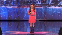 America's Got Talent 2013 - Season 8 - 104 - Chloe Channell - Wows With Cover of Carrie Underwood's - American Girl