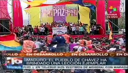 El pueblo de Venezuela quiere y garantiza paz: Maduro