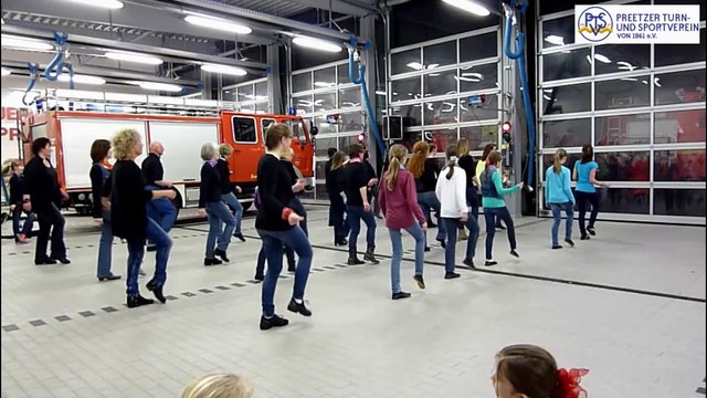 Kulturnacht Preetz 2014 - Line Dance - Gambling Man