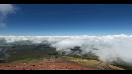 Taranaki mount timelapse of New Zealand - by Julien Delavoie