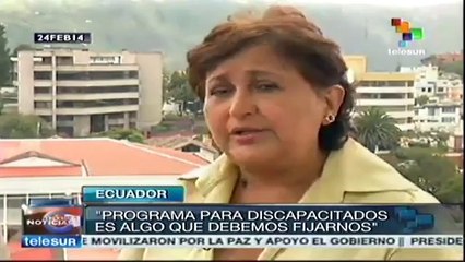 Exitoso el programa para discapacitados en elecciones de Ecuador