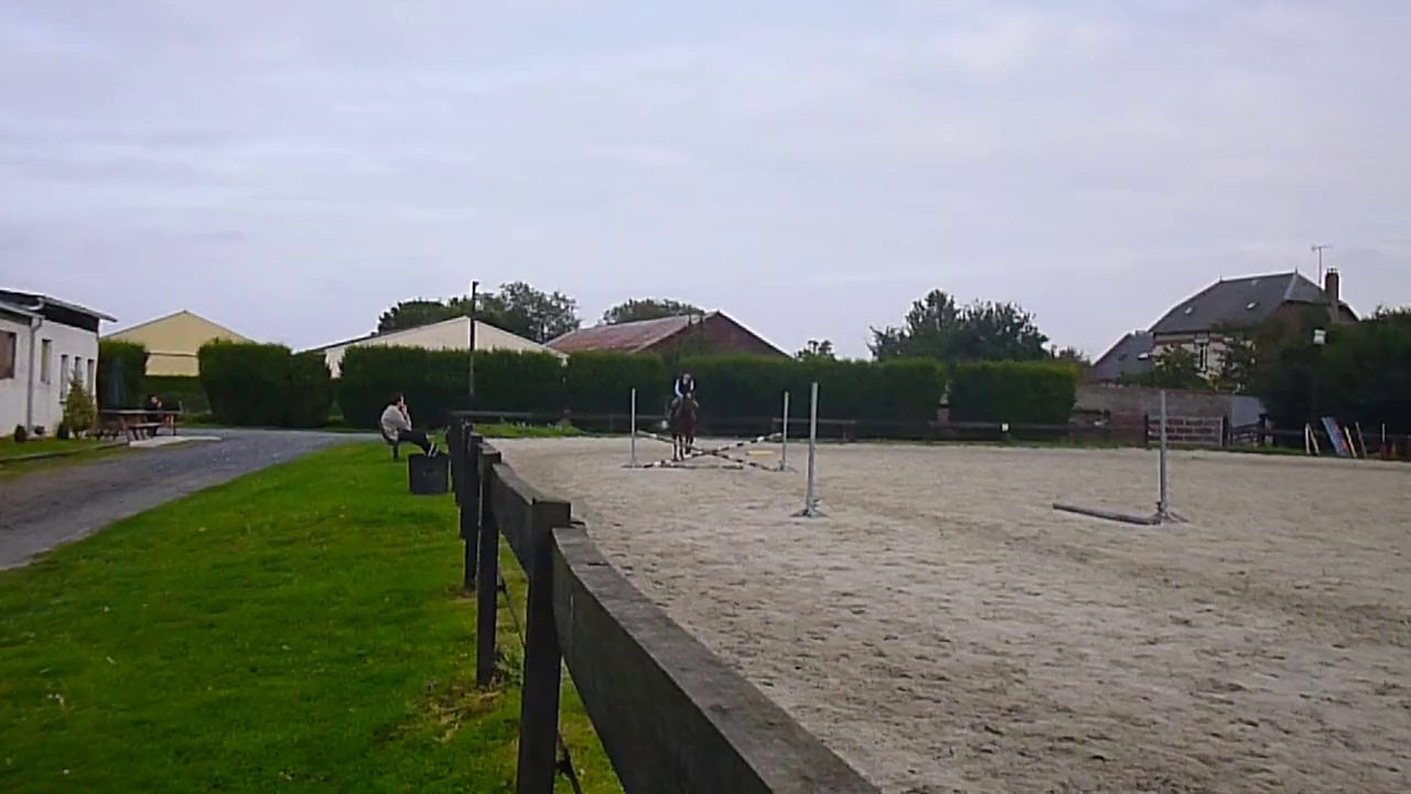 Elodie au saut avec Rodéo