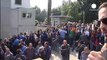 Sparks fly as Cyprus state electricity workers protest over sell-off plans