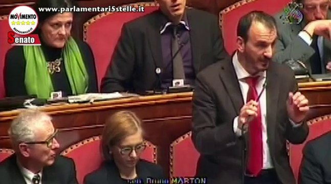 Sfiducia al Governo Renzi: l'intervento di Bruno Marton (M5S) - MoVimento 5 Stelle