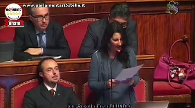 Sfiducia al Governo Renzi: l'intervento di Enza Blundo (M5S) - MoVimento 5 Stelle