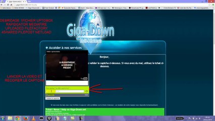 tuto giga down multi debrideur
