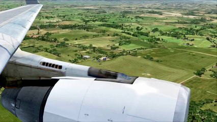 FSX MD-11 landing @ ( ORBX ) Melbourne ( HD )